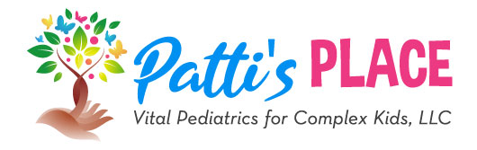 Patti's Place: Vital Pediatrics for Complex Kids, LLC | Dr. Patricia Shearer logo for print